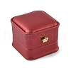 PU Leather Ring Gift Boxes LBOX-L005-A05-1