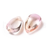 Transparent Glass Charms X-GLAA-O017-01F-5