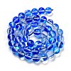 Transparent Glass Beads GLAA-B022-8mm-12-2