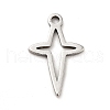 201 Stainless Steel Pendants STAS-P312-15P-1