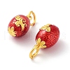 Alloy Enamel Charms ENAM-A001-01C-2