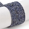 Natural Sapphire Beads Strands G-F509-18A-2mm-1