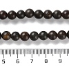 Natural Polychrome Jasper/Picasso Stone/Picasso Jasper Beads Strands G-C160-01-6mm-5