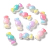 Gradient Color Opaque Resin Decoden Cabochons CRES-Z006-03-1