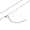 304 Stainless Steel Alps Pendant Necklaces X-NJEW-Z001-01S-3