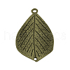 Tibetan Style Alloy Pendants TIBE-Q050-28AB-LF-2