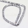 Electroplate Non-magnetic Synthetic Hematite Beads Strands X-G-J165-3mm-08-2