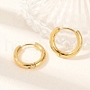 Ion Plating(IP) 304 Stainless Steel Huggie Hoop Earrings X-EJEW-O087-06B-1