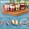 Nylon Beading Thread NWIR-WH0005-10I-4