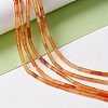 Natural Red Aventurine Beads Strands G-A201-B06-4