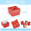 Bowknot Cardboard Paper Ring Gift Storage Boxes CON-TAC0001-16B-4