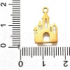 201 Stainless Steel Pendants STAS-R136-11G-3