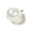 8Pcs UV Plating Acrylic Pendants FIND-YW0002-04F-4