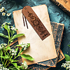 Cowhide Leather Labels AJEW-WH0386-0052-5