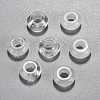 Natural Quartz Crystal European Beads X-G-G740-12x6mm-30-1