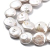 Natural Baroque Keshi Pearl Beads Strands PEAR-B004-16D-02A-3