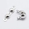 925 Sterling Silver Bead Tips Knot Covers STER-K167-002D-S-1