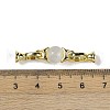 Cat Eye with Brass Fold Over Clasps G-G141-03G-08-3