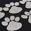 Self Adhesive Glitter Rhinestone Sticker DIY-FG0001-33-4