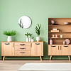 HOBBIESAY 6 Sets 2 Colors Oval Leather Cabinet Handles FIND-HY0003-57-5