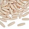 Fingerinspire 50Pcs Wooden Beads WOOD-FG0001-51-1