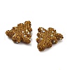Christmas Tree Polymer Clay Rhinestone Beads CLAY-NH0001-14E-2