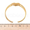 304 Stainless Steel Enamel Cuff Bangles BJEW-D306-01G-4