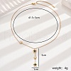 Stainless Steel Y-Shaped Necklaces for Women DA3123-1-1