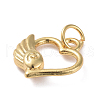 Brass Charms ZIRC-G160-56G-2