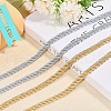 2Pcs 2 Colors Polyester Twisted Cord DIY-CA00001-4