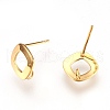 304 Stainless Steel Stud Earring Findings STAS-G176-03G-2