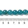 Natural Dyed White Jade Beads Strands G-M402-C04-16-5