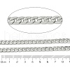 304 Stainless Steel Curb Chains Unwelded CHS-Z005-04P-3
