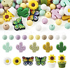 16 Style Silicone Beads SIL-TA0001-45-2