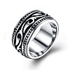 Men's Stainless Steel Finger Rings RJEW-BB29955-12-1