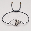 Rhombus Loom Pattern MIYUKI Seed Beads Bracelets for Women BJEW-C011-36L-2