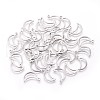 Tarnish Resistant 304 Stainless Steel Open Pendants STAS-F187-06P-2