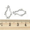Non-Tarnish 201 Stainless Steel Pendants STAS-U003-27P-3