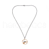 Chinese Style Alloy Pendant Necklaces NJEW-YW0001-01-4