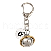304 Stainless Steel Keychains KEYC-S001-01PG-1