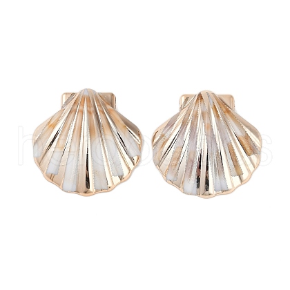 Acrylic Imitation Shell Pendants OACR-F012-04-1