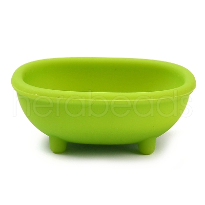Bathtub Food Grade Silicone Focal Beads SIL-Q030-16A-1