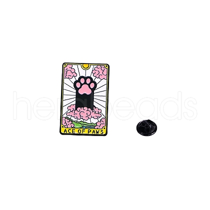 Tarot & Cute Cat Enamel Pins PW-WG88874-01-1