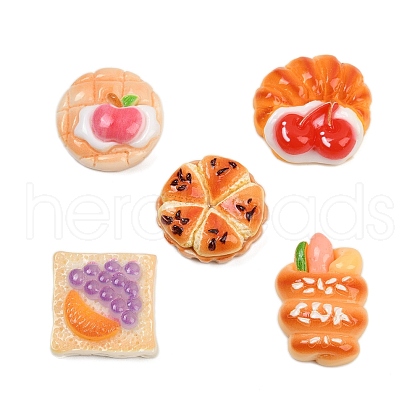 Opaque Resin Cabochons CRES-C016-02-1