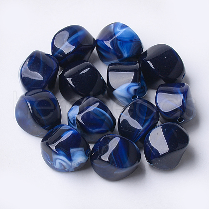 Acrylic Beads OACR-T007-08I-1