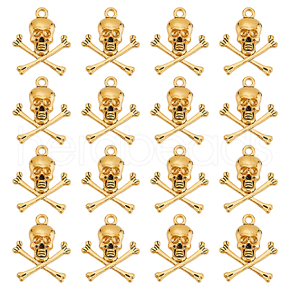   100pcs Tibetan Style Alloy Pendants FIND-PH0023-02AG-1
