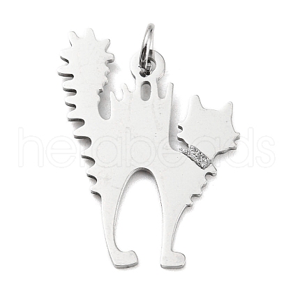 Non-Tarnish 304 Stainless Steel Pendants STAS-E205-05P-1
