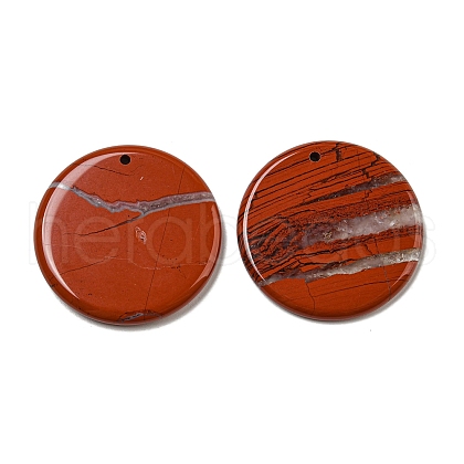 Natural Red Jasper Pendants G-B071-01I-1