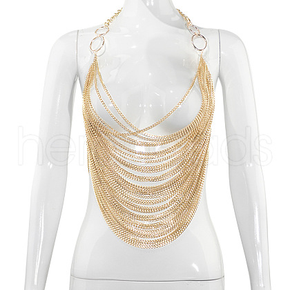 Alloy Multilayer Sexy Nightclub Body Chains WGE99A9-02-1
