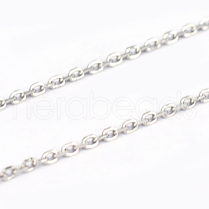 304 Stainless Steel Cable Chains CHS-L001-67-0.4mm-1